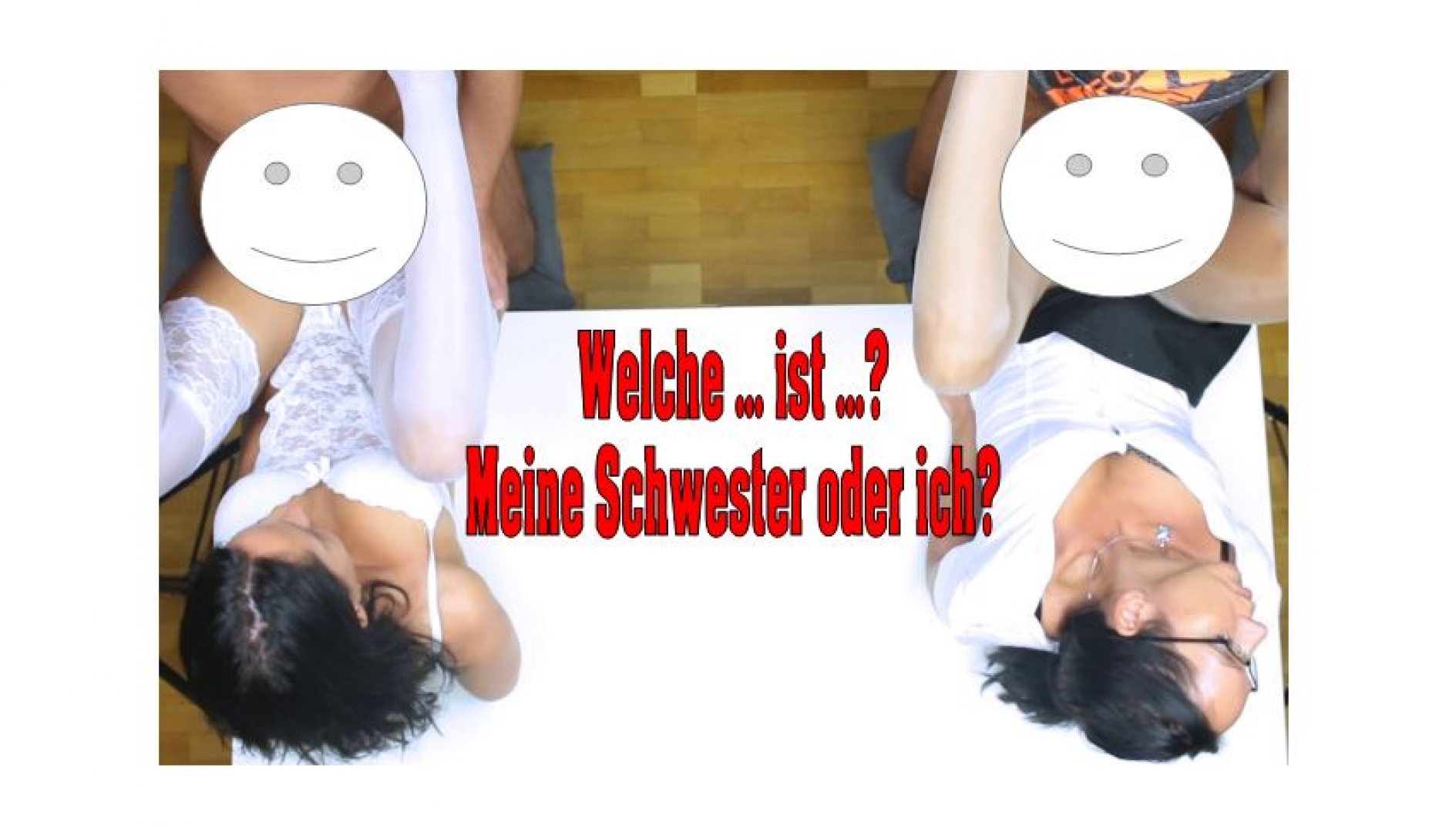 Welche **** ist enger? Meine Schwester oder ich? Die Wette